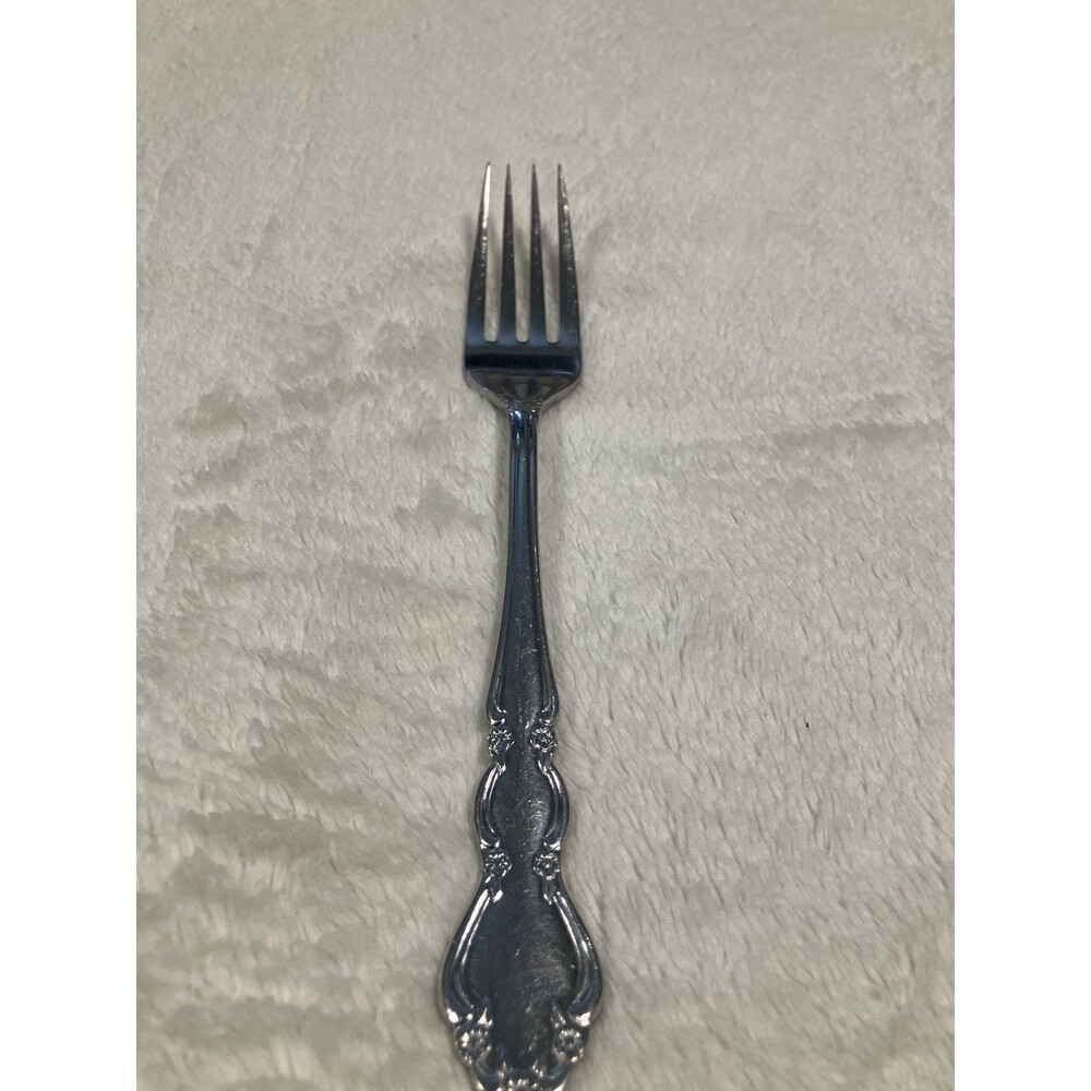Royal Gallery Stainless Glossy Floral Silverware Fork Flatware Replacement